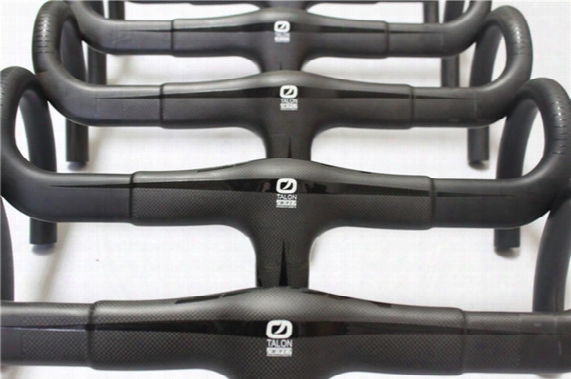 Bicycle Carbon Handlebar Road Bike Stem Road Bike 40cm 42cm 44cm 1k Carbon Bicycle Handlebar And Stem 80 90 100 110 120mm, Fast Shipping