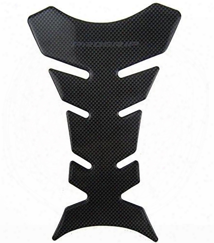 Cabron Fiber 3d Creative Fish Bone Universal Waterproof Sticker Motorcycle Tank Pad Protector