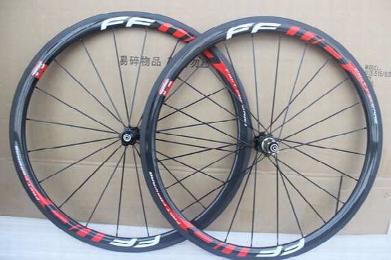 Ffwd F4r 700c Full Carbon Wheels Carbon Fiber Wheelset Novatec 291hub 38mm Carbon Wheels Free Shipping