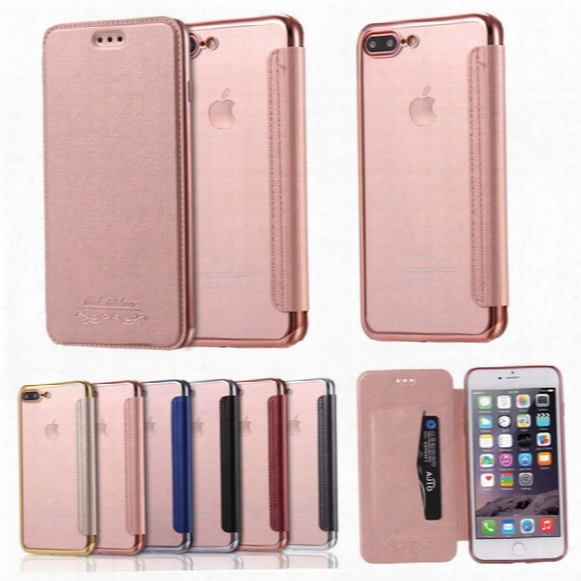 For Iphone 7 6s Plus Slim Ultra Thin Leather Case Cover Pouch Original Design With Credit Card Holder New Luxury For Samsung Cell Phone Case