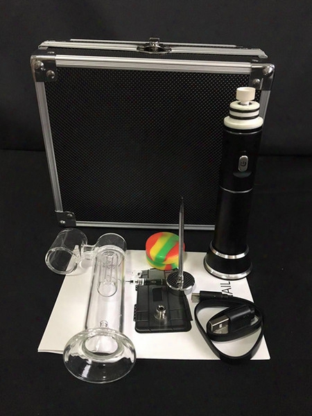 G9 Pelican Box Portability Enail Dabtime Wax Pen H-enail Carb Cap Magnetic Dabber 2500mah Nattery G9 Henail 2.0 Free Dhl