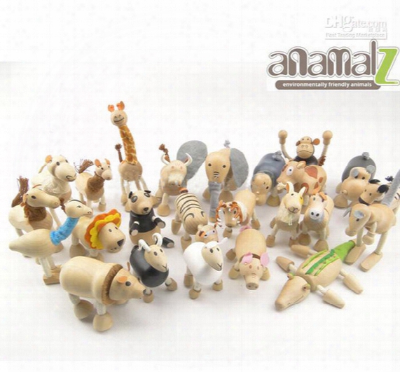 Maple Animal Australia Anamalz Organic Maple Wooden Animal Dolls Farm Educational Toys Wildlife