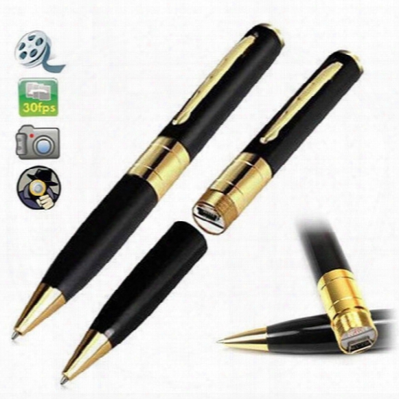 Mini Camera Pen Camcorders 1280*960 Avi Hd Spy Pen Camera Hidden Pen Recorder Dvr Support 32 G Micro Sd Card Hidden Cameral Listen Device