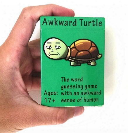 New Arrival Humor Classic Board Game Word Guessing Game Awkward Turtle - The Adult Funny Party Word Card Game