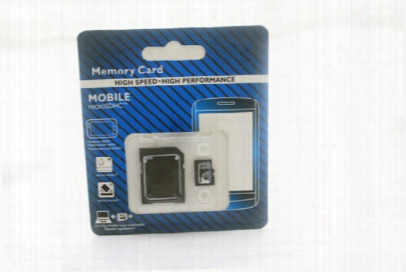 New Version Dhl 32gb 64gb 128gb Micro Sd Tf Memory Card Class 10 With Adapter Class 10 Tf Memory Cards With Free Sd Adapter Retail Package