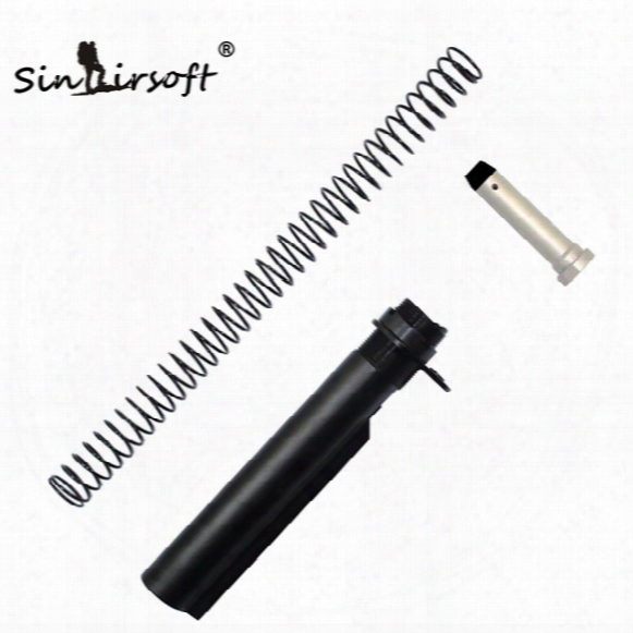 Sinairsoft Commercial Buffer Tube Sty .223 Model 4/15 Carbine Replacement Assembly Kit Size 6 Levels For Real Fire Caliber And Ammunition