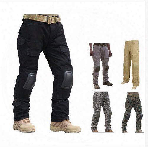 Tactical Gen 2 Gen2 Army Cargo Integrated Battle Pants Combat Trousers With De Tachable Knee Pads For Paintball Airsoft Hunting