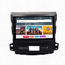 9" Android 7.1 Car DVD Radio For Mitsubishi Outlander 2007-2011 GPS Navi Recorder BT 4.0 WIFI 4G SWC OBD DVR RDS 2G+16G RAM Quad Core Touch