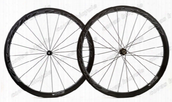 Urltra-light 700c 25mm Width Carbon Wheels 38mm Depth Clincher Road Cycling Wheelset With Dt350 Hubs Freeshipping