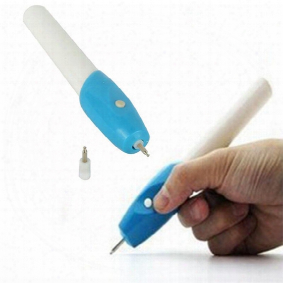 Wholesale- New Mini Electric Etching Engraving Engrave Carve Tool Steel Jewellery Engraver Pen