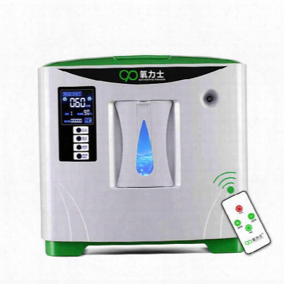 1-6 Lpm Oxygen Machine Home Oxygen Concentrator, O2 Generator, Ultra Quiet Personal Oxygen Therapy O2 Bar.