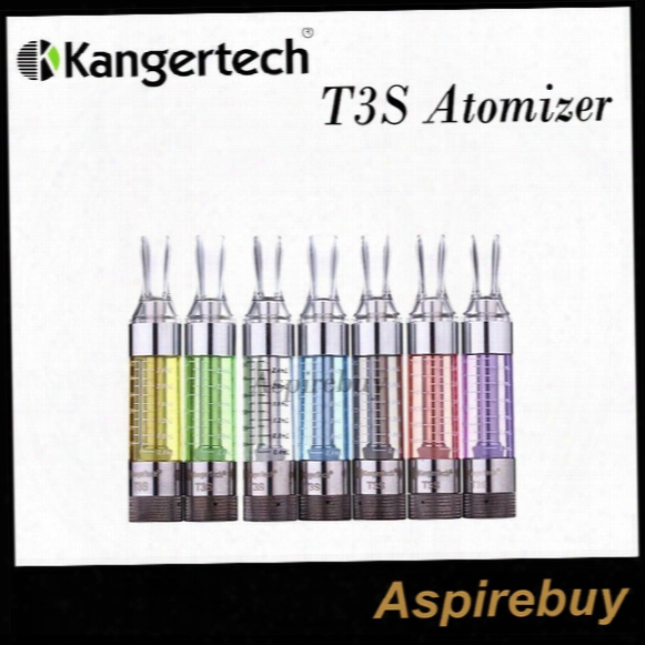 100% Authentic Kanger T3s Atomizer Tank Update Clearomizer Cartomizer Kangertech T3s With Changeable Coil Kanger 100% Original