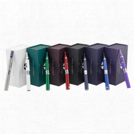 100% Original T Titan Slimmer Herbal Vaporizer Pen Starter Kit 650mah Battery Dry Herb Ecigarette Pen Style Carbon Fiber Snoop Dogg Vape