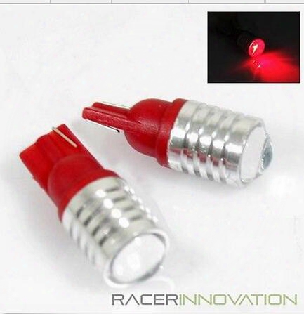 100pcs 194/t10/w5w/12961 Hi Power 5w Red Cree Smd Led Side Marker/parking/dome Light Wholesale Price