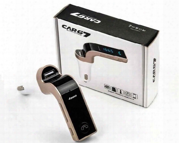 2017 G7 Bluetooth Mp3 Radio Player Fm Transmitter Modulator 2.1a Car Charger Wireless Kit Support Handsfree Micro Sd Tf Card For Smartphone