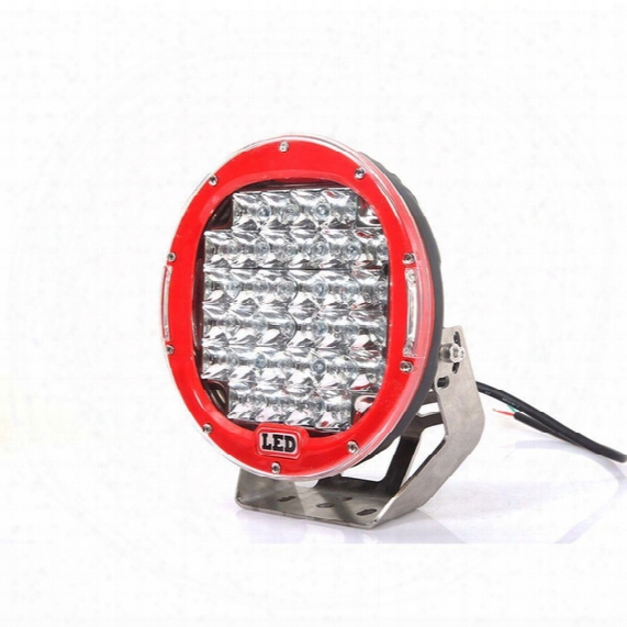 225w 10inch Red Cree Led Work Light Led Driving Worklight Jeep Car Bright Round Led Work Light Off-road Suv Atv 4wd 4x4 12v 10-30v