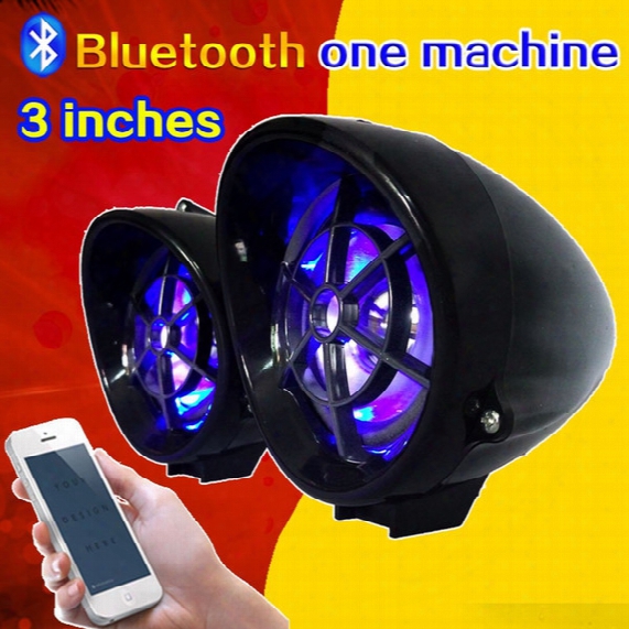 3 Inch Motorcycle Bluetooth Audio One Machine Electric Car Speaker Mp3 Modified Car Speaker 12v Waterproof