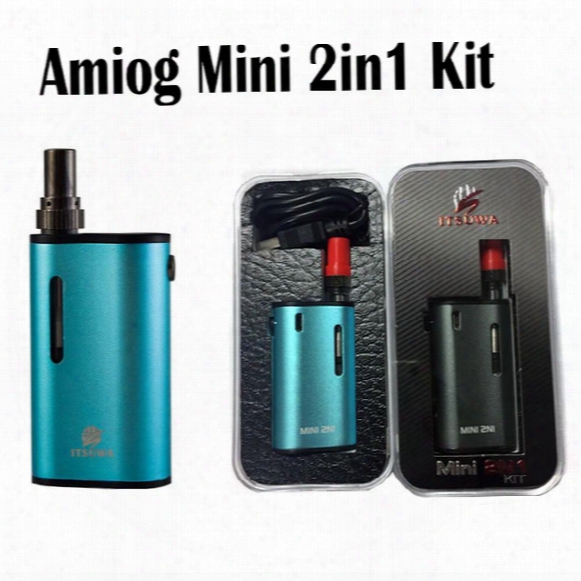 Amigo Mini 2n1 Kit 1000mah Battery 1.0ml Atomizer Amigo Liberty Tank Oil Ce3 Cartridge E-cigarette Kits