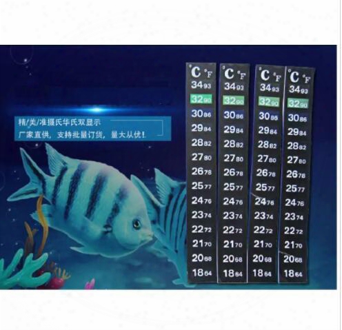 Brewcraft Strip Thermometer Carboy Fermenter Homebrew Beer Tank Temperature Sticker Adhesive Sticky Scale Aqurium Fish Lcd Stick Thermomete