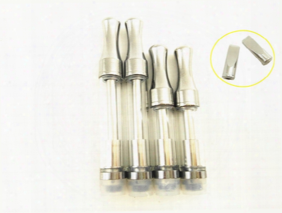 Bud Touch Oil Glass Cartridge Ce3 Bud Atomizer Dual Cotton Coil Pen Cartridges Glass Vape Pen Tank For Thick Oil