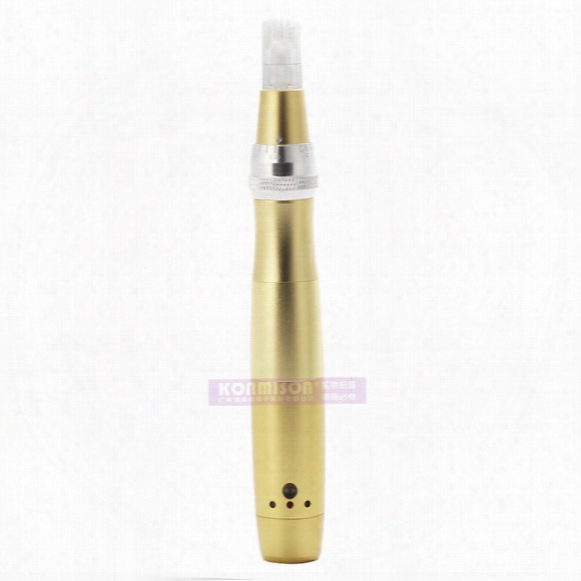 Derma Pen With 102pcs 12pins Needle Cartridges Professional Salon Use Led Light Dermapen For Sale Dhl Free Shipping