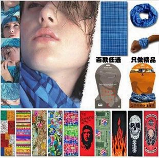 Ems/fedex Free Shipping - 500 Pcs/lot Bandanas Headwear Magic Seamless Multi Functional Kerchief Outdoor Head Scarf Uv Protection