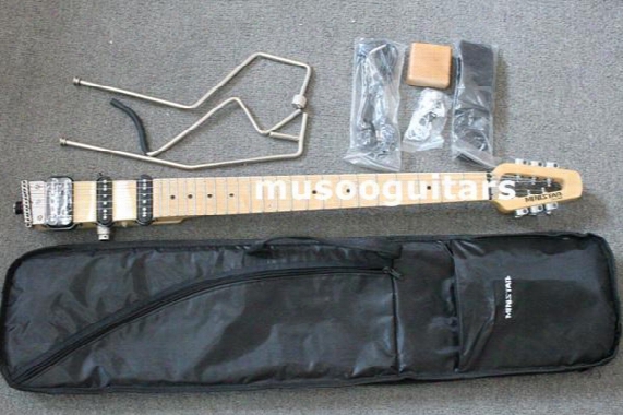 Ministar Brand Castar-ii Travel Electric Guitar With Maple Fingerboard Carrying Bag