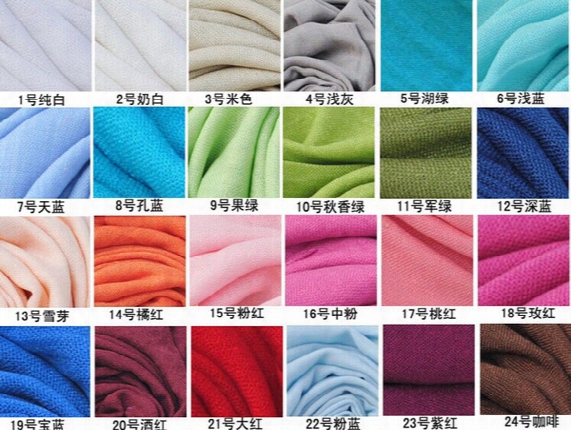 New Cashmere Feeling Viscose Solid Shawl Wrap Women's Girls Ladies Scarf Soft Scarf Christmas Gift Size:180*70cm 40 Colors 100pcs/lot #3952