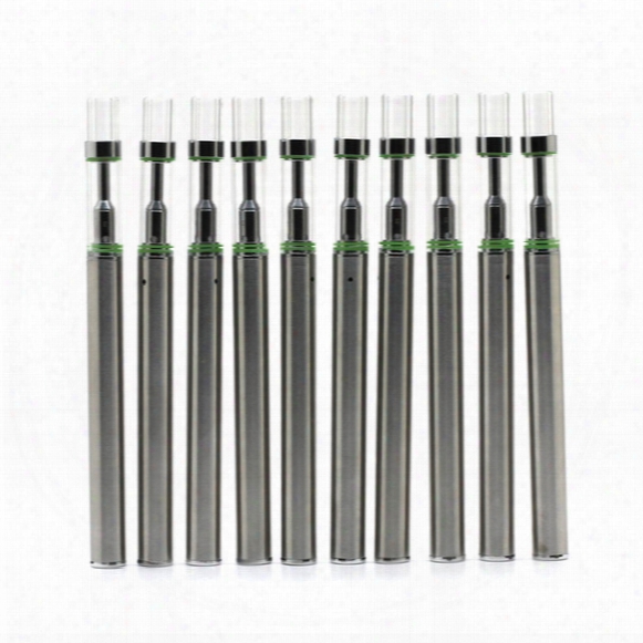 Original Bud D1 Glass Tank Vape Pen Kit Oil Vaporizer 510 Cartridges 3 Sizes Available Disposable Bud D1 With Ceramic Coil