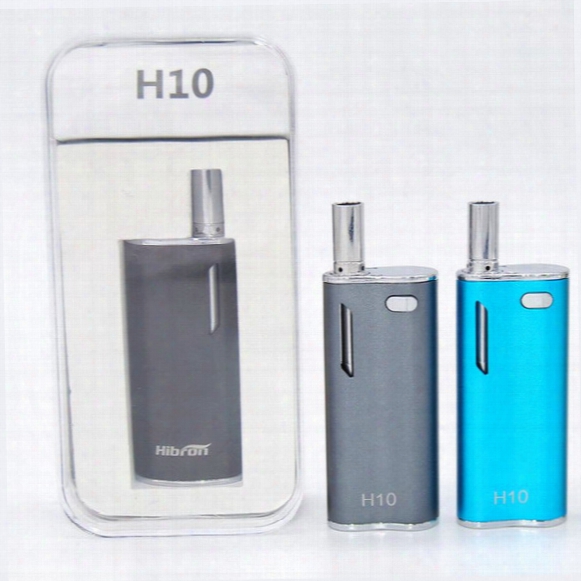 Original Hibron H10 Oil Starter Kits Cartridges With Upgraded Ce3 Atomizer 650mah Box Mod Vape Pen Magnetic Vaporizer Box Mod