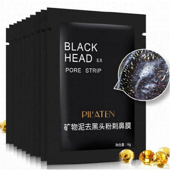 Pilaten Tearing Black Head Facial Mask Nose Care Purifying Peel Off Blackhead Close Pores Face Mask Remove Cleaner Deep Cleansing
