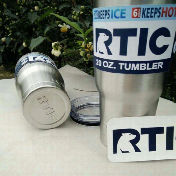 Rtic Cups Tumbler Cups Car Cups Stainless Steel Sharp As Yt Mugs 30oz 20oz Cooler Bilayer Insulation Beer Mugs
