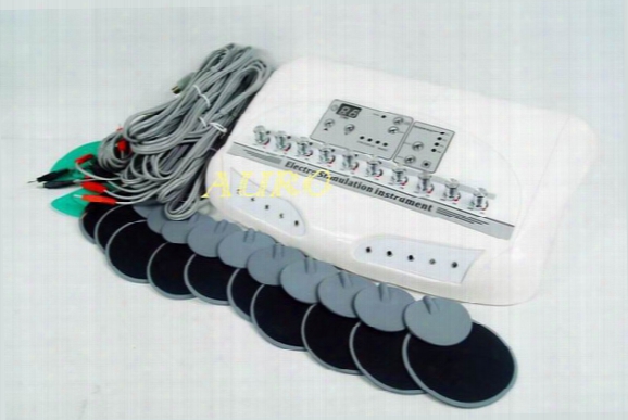 Russian Wave Muscle Relax Faradic  Slimming Machine With 22 Pads And 2 Breast Pads For Slimming And Breast Care Au-6804b