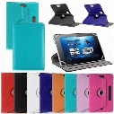 Universal Cases for Tablet 360 Degree Rotating Case 10 PU Leather Stand Cover 7 8 9 10 inch Fold Flip Covers Built-in Card Buckle for iPad