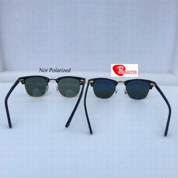 Uv400 Brand Designer Sunglasses For Men Women Soscar Polarized Sunglasses Plank Frame Glass Lenses Metal Hinge 49 51mm 3016 Gafas De Sol