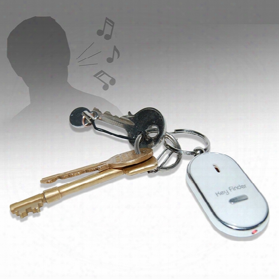 Whistle Key Finder Anti-lost Mini Phone Finder Key Tracker Item Finder Keychain Replaceable Battery Wallet Locator Locating Cars Gift
