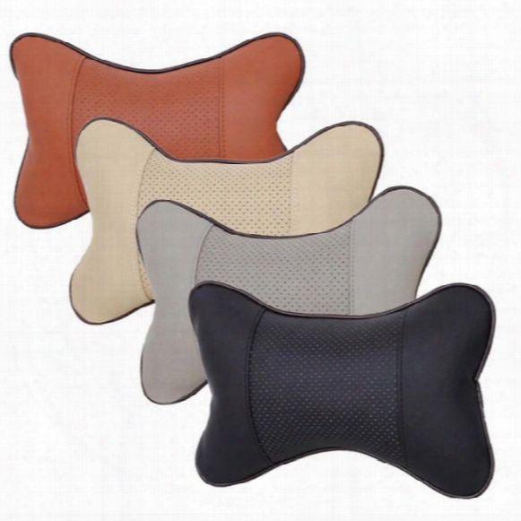Wholesale 200pcs Quality Car Seats Cushions Without Stuffing Black/beige/gray/brown Seats Neck Pillows Covers Oem Is Welcome