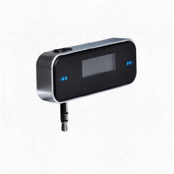 Wholesale Cell Phone Fm Transmitter 3.5mm For Radio Station Car Mp3 Player Music Radio Adapter Handsfree Wireless Fm Modulator For Iphone