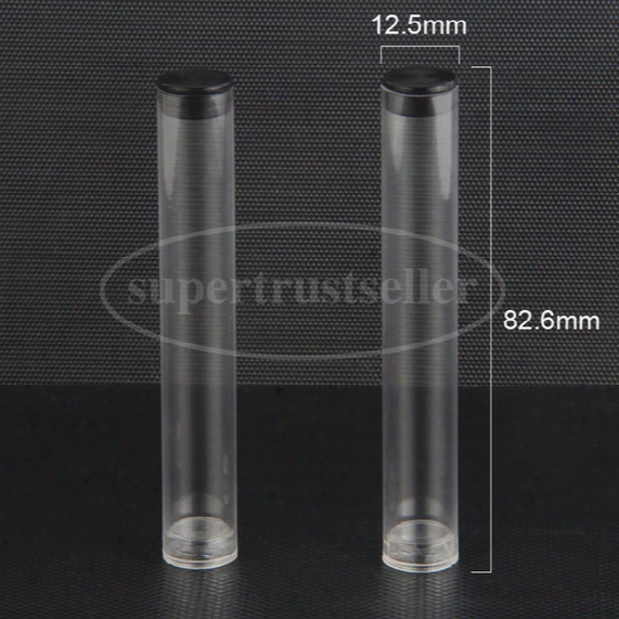 Wholesaler Vape Cartridges Pakcaging Clear Plastic Tubes For Ce3 Open Bud Touch Thick Oil Atomizer .3 .4 .5 .6 1ml Cartomizer Tank