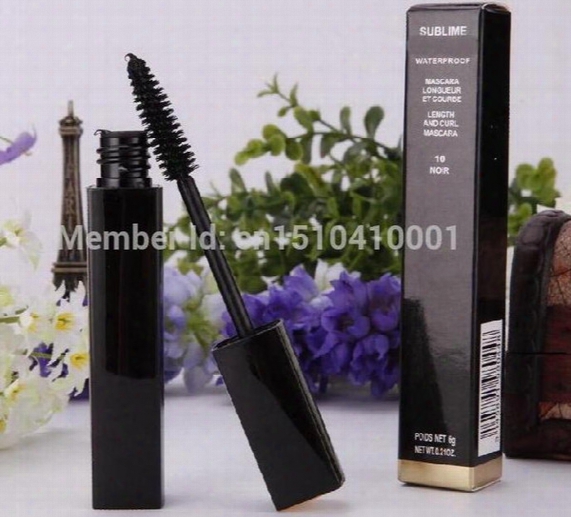 100 Pcs Free Shipping 2017 New Products Best-selling Lowest First Makeup Waterproof Mascara Black 6g