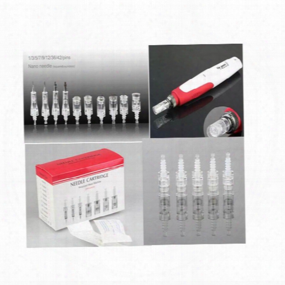 1/3/5/7/9/12/36/42 Pins Needle Cartridge For Auto Derma Pen Micro Needle Dr. Pen For M7/n2/n4