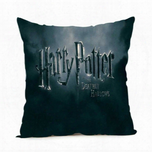 45cm Harry Potter Decorative Pillow Case Sofa Bed Car Cushion Seat Cover Fashion Throw Pillow Cover Wholesale Living Room Bedroom Decor