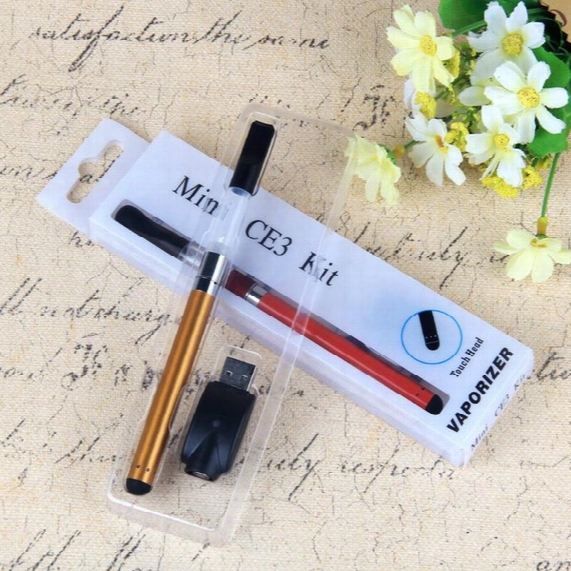 Bud Touch O Pen Ce3 Kit 510 Thread Ce3 Cartridge E-cigarettes Sets Bud Touch Battery Bud Touch Starter Kits Usb Dhl Free