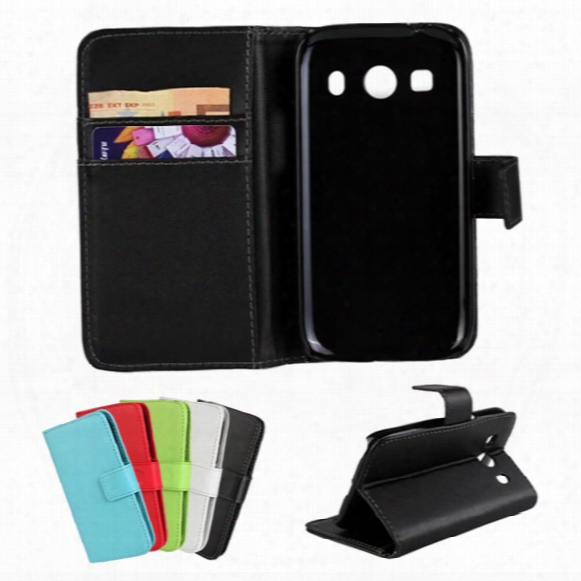 For Galaxy Ace 4 G357 Pu Leather Wallet Phone Case With Id Card Holder Filp Stand For Samsung Lte Cover