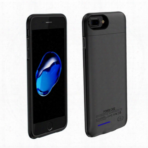 For Iphone 7 Plus Extender Backup Battery 4200 Mah Mobile Phone Power Bank Charger Case Cover With Removable Magnetic Car/phone Holder