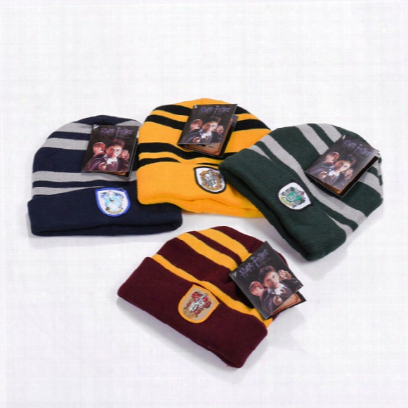 Harry Potter Winter Hat And Scarf Warm Sport Beanies Knit Hats Women Knitted Ski Skullies Men Caps Scarves Kids Women Men Christmas Gift