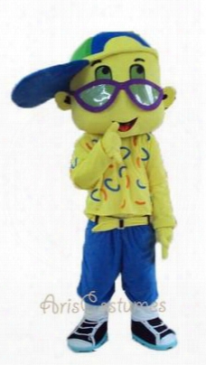 Lovely Boy Mascot Costumes, Cartoon Character Costumes,party Outfits