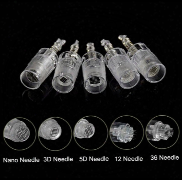 Mym 12 Needle/36 Needle/5d Needle/3d Needle/nano Needle Cartridge Tip Bayonet Coupling Needle Cartridge For Electric Derma Pen