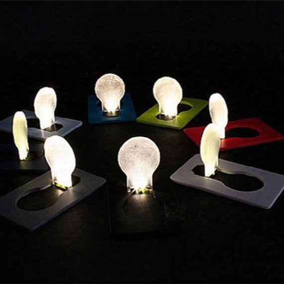 New Arrival Led Novelty Light Led Credit Card Portable Light Led Portable Pocket Card Lamp Wallet Lamp Credit Card Mini Night Light