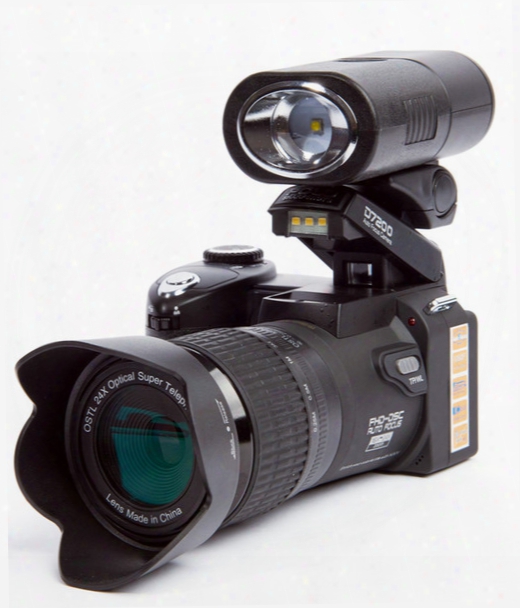 New Polo D7200 Digital Camera 33mp Full Hd1080p 24x Optical Zoom Auto Focus Professional Camcorder Moq:1pcs